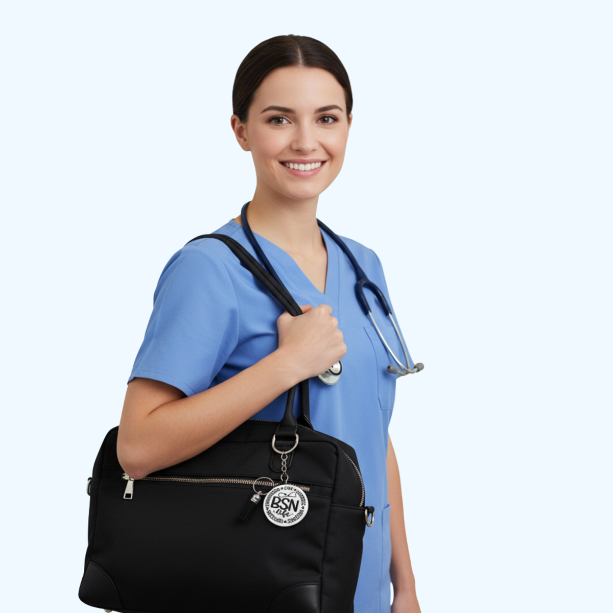 Nurse Keychain – BSN & MSN