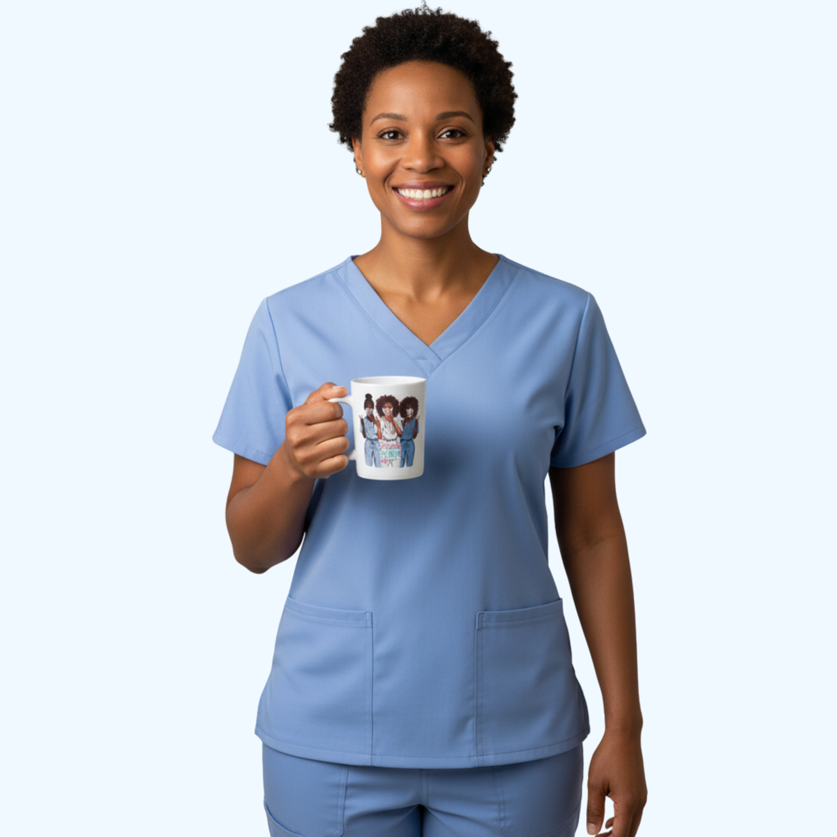 Living the Scrub Life 15 oz Mug | Healthcare Professional Mug