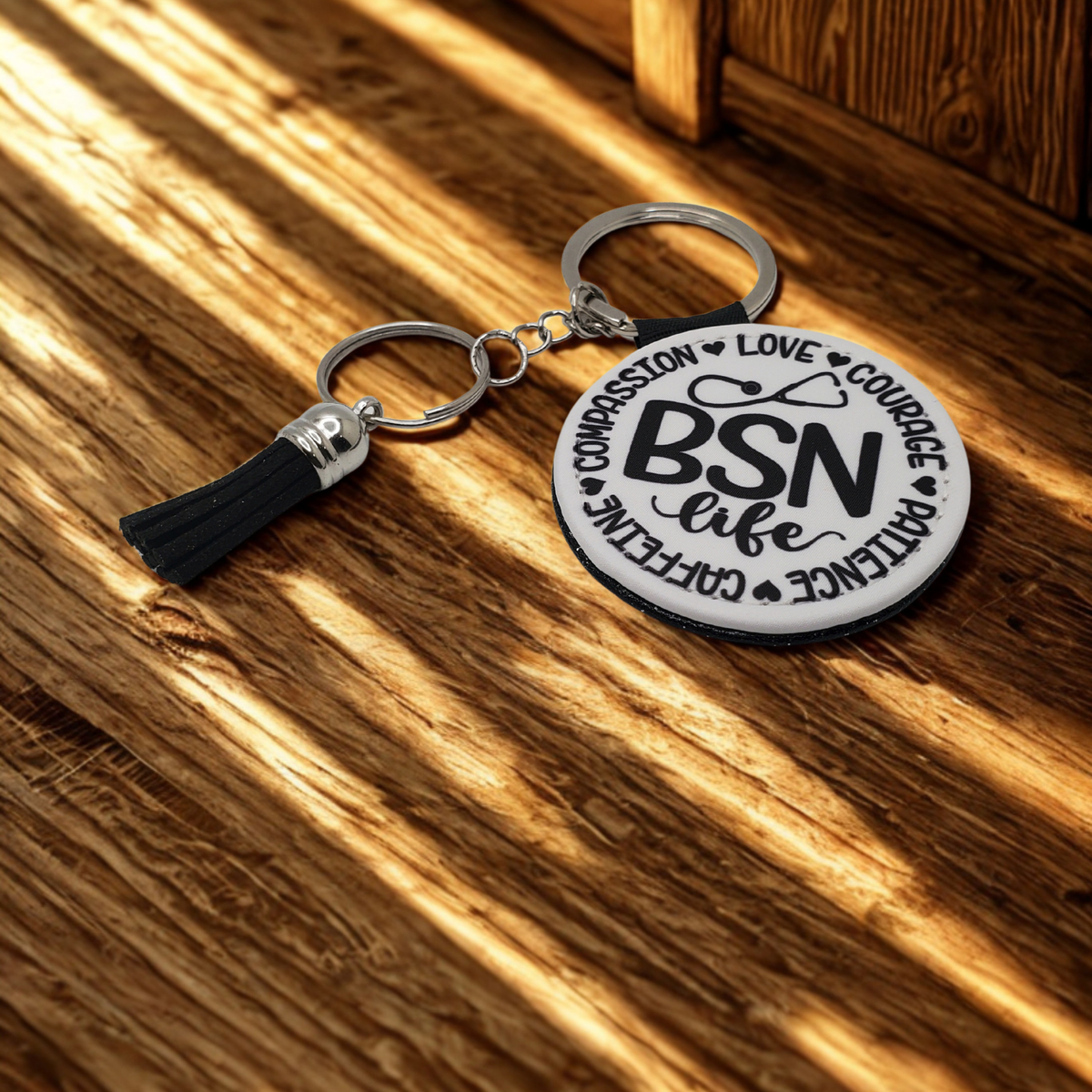 Nurse Keychain – BSN & MSN