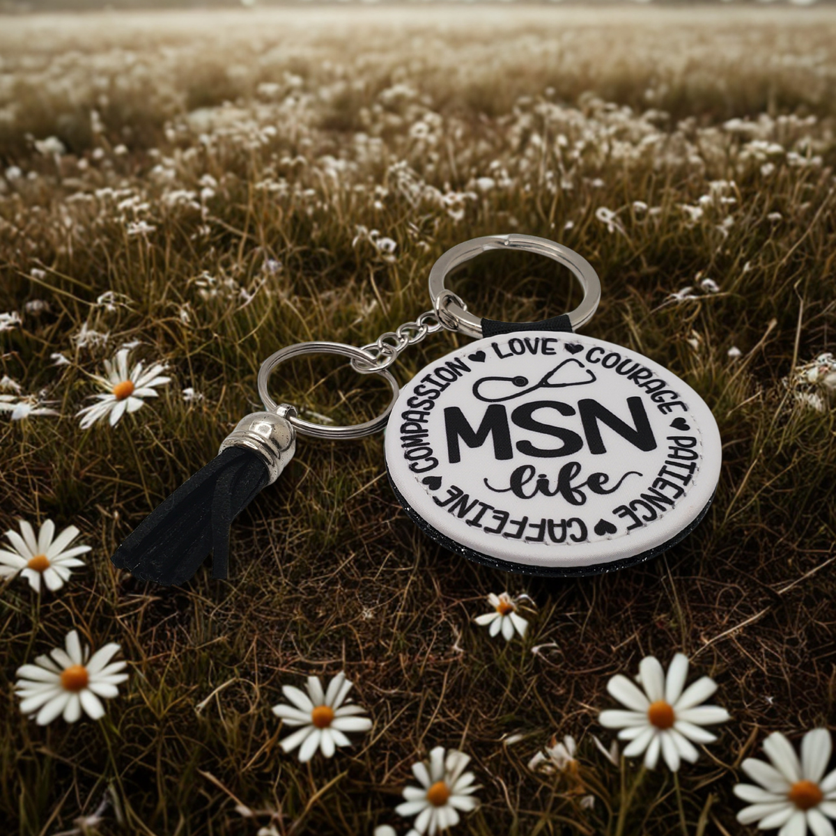 Nurse Keychain – BSN & MSN