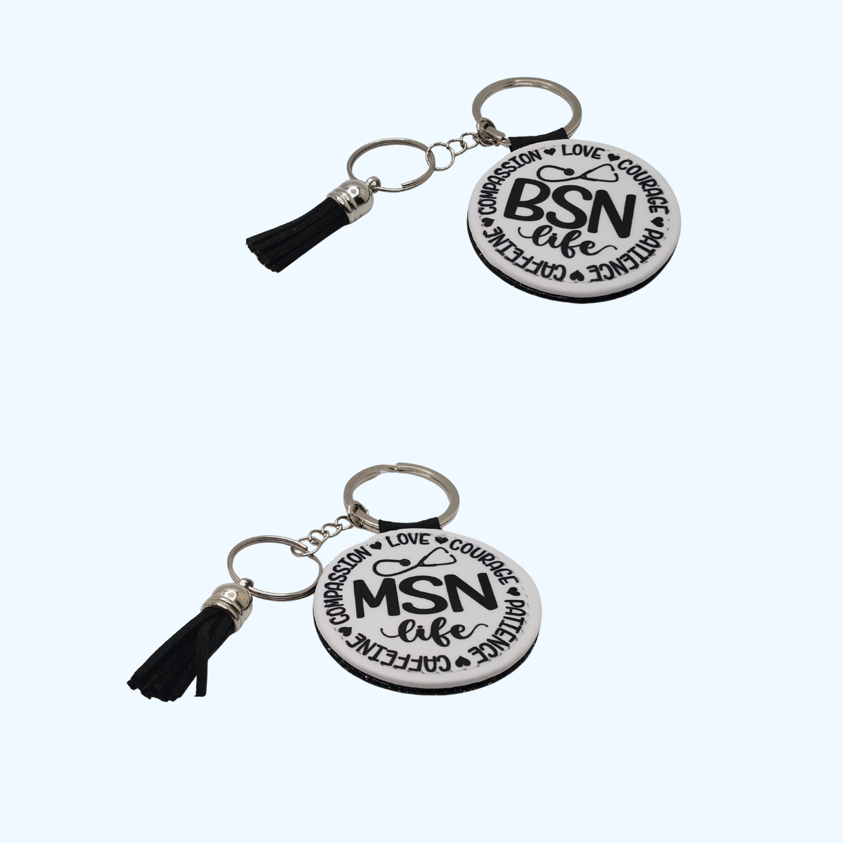 Nurse Keychain – BSN & MSN
