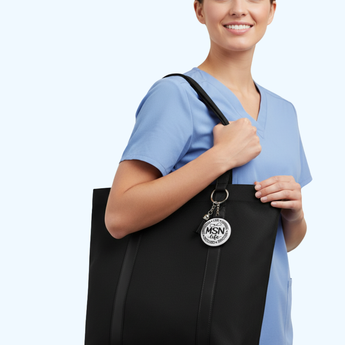 Nurse Keychain – BSN & MSN