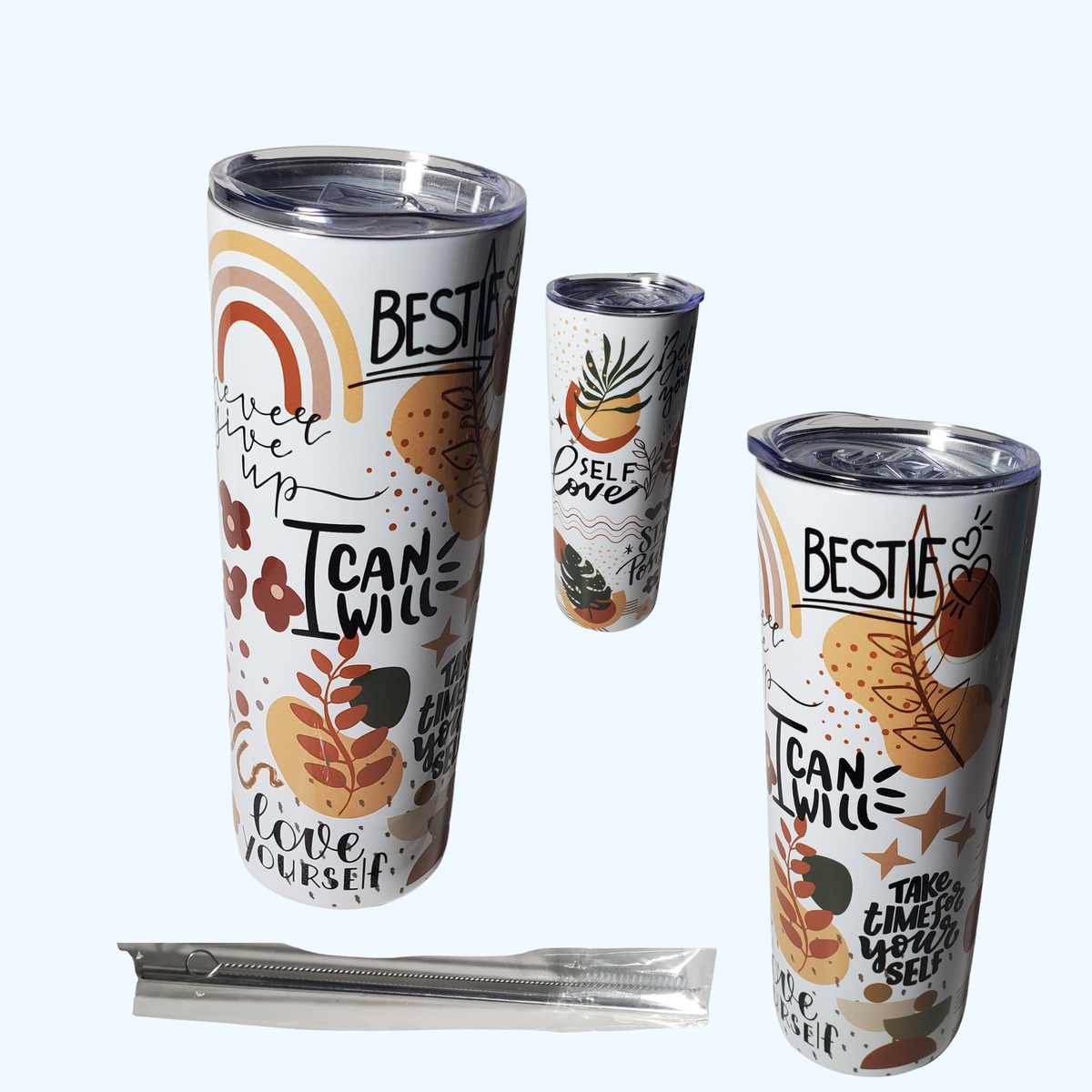 Bestie, Take Time for Yourself Tumbler – Best Friend Gift & Self Care Cup