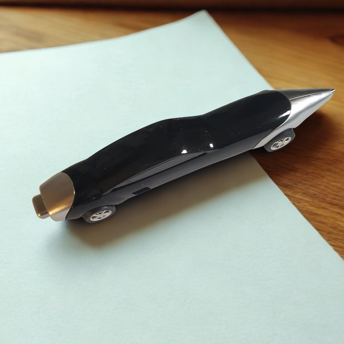 Car Shape Retractable Ballpoint Pen, 1.0mm Ergonomic Writing Pen, Cute Auto-Themed Stationery