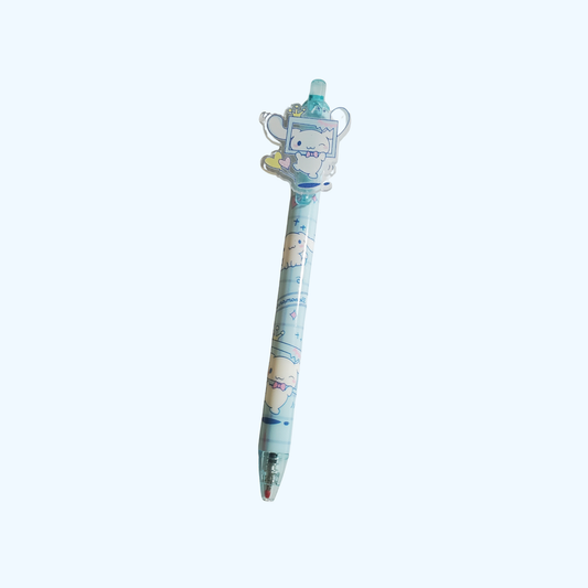 Sanrio Series Cute Ballpoint Pens, Retractable Signature Pens, Cartoon Character Pens