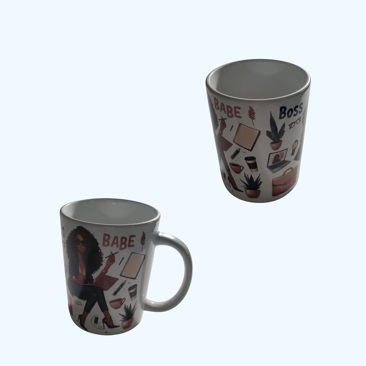 Boss Babe Ceramic Coffee Mug- 15 oz Motivational Mug
