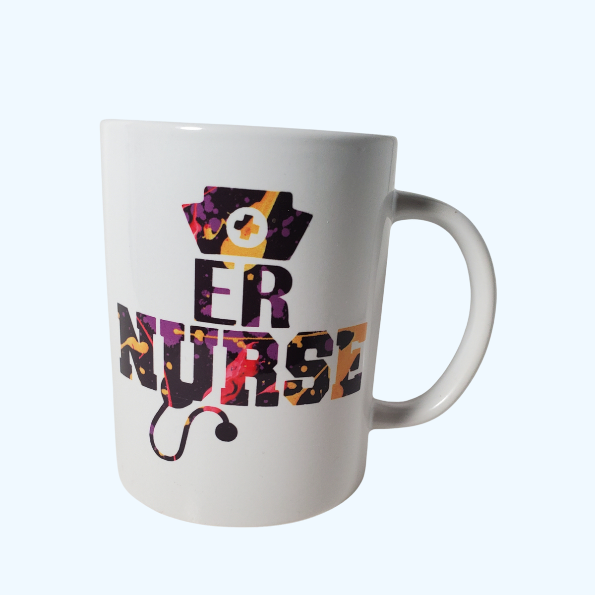 ER Nurse 15 oz Ceramic Mug | Emergency Room Nurse Coffee Mug
