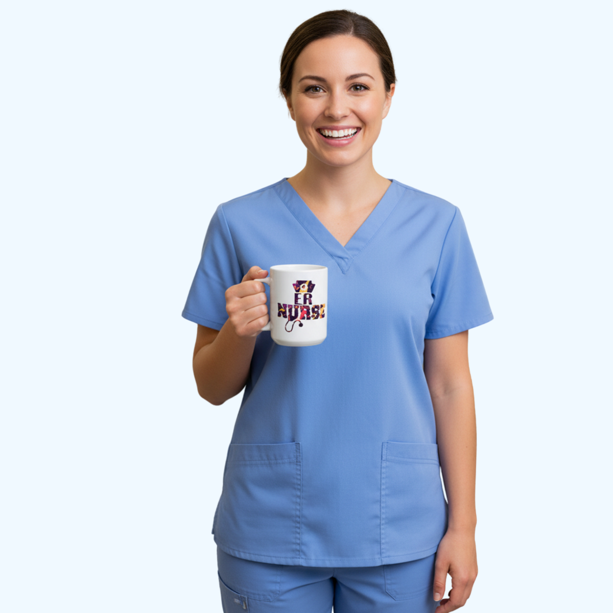 ER Nurse 15 oz Ceramic Mug | Emergency Room Nurse Coffee Mug