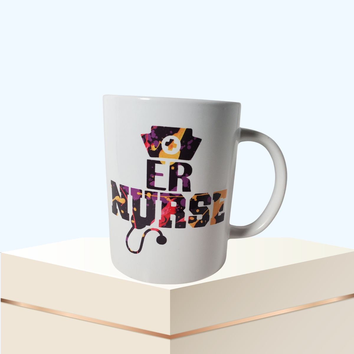 ER Nurse 15 oz Ceramic Mug | Emergency Room Nurse Coffee Mug