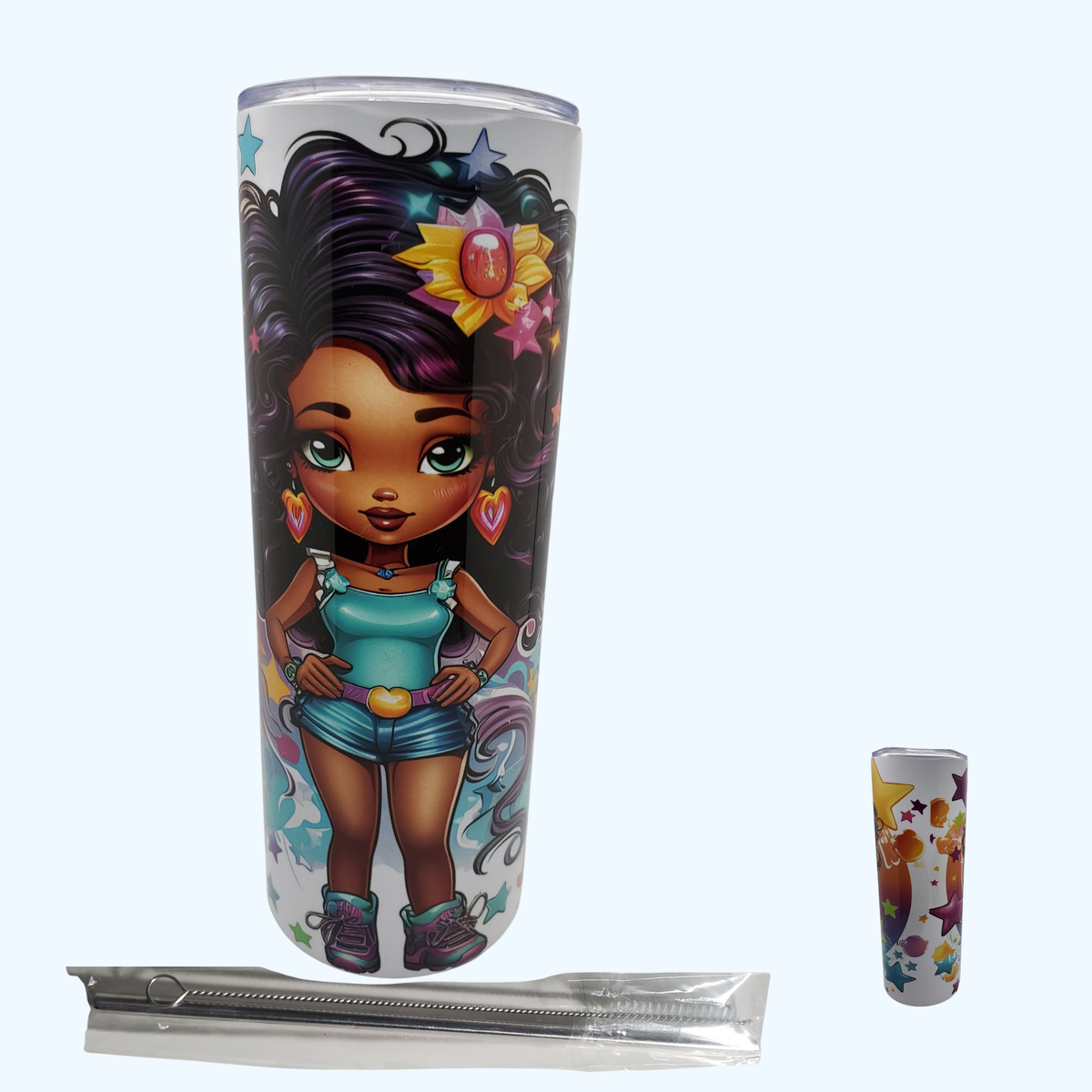 Girl Tumbler – Cute Drink Cup for Women, Teens & Besties