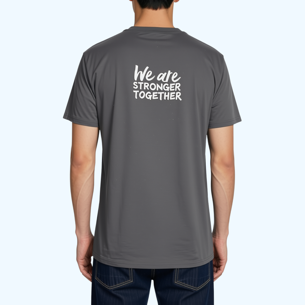 Men’s Occupational Therapy Hanes Authentic T-Shirt – Smoke Gray 100% Cotton