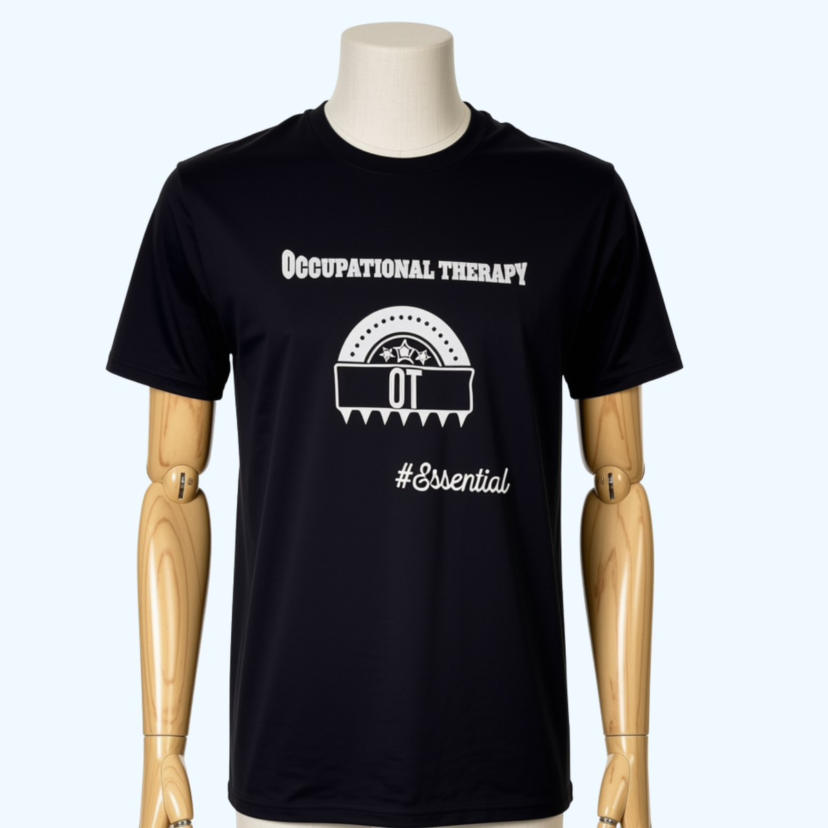 Occupational Therapy Hanes Authentic T-Shirt Men – Black 100% Cotton
