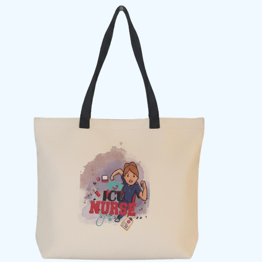 ICU Nurse Work Bag 19" x 14" – Large Medical Tote for Nurses, Healthcare Professionals & Clinical Shifts
