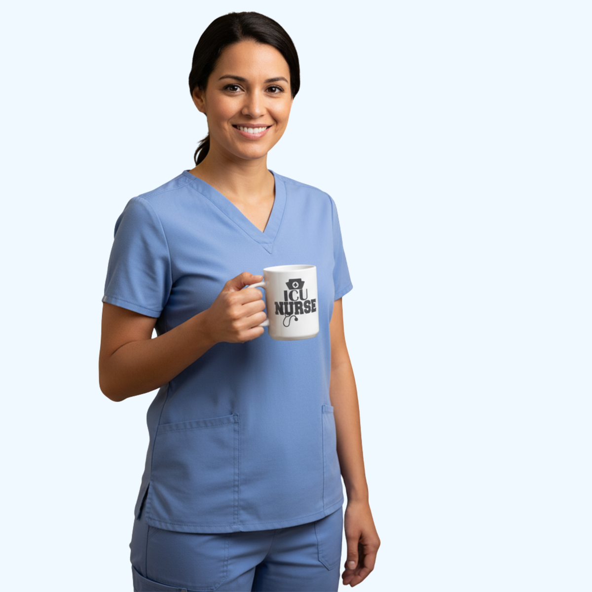 ICU Nurse Ceramic 15 oz Mug – Critical Care Nurse Coffee & Teacup