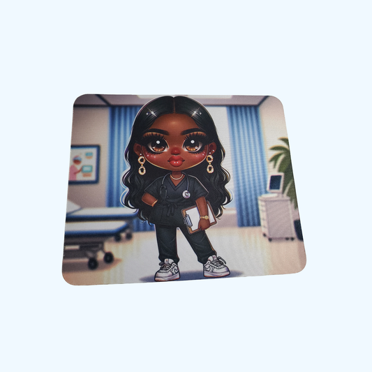 Nurse Mouse Pad | Healthcare Professional Desk Accessory | Nursing Office Mouse Pad