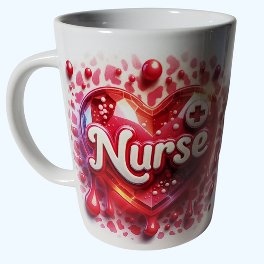 Nurse Ceramic Mug | Coffee Mug for Nurses | RN Appreciation Gift Mug