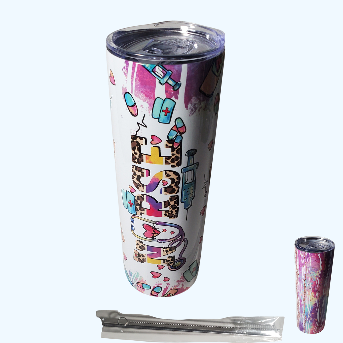 Nurse Tumbler | Insulated Travel Mug Gift for Nurses