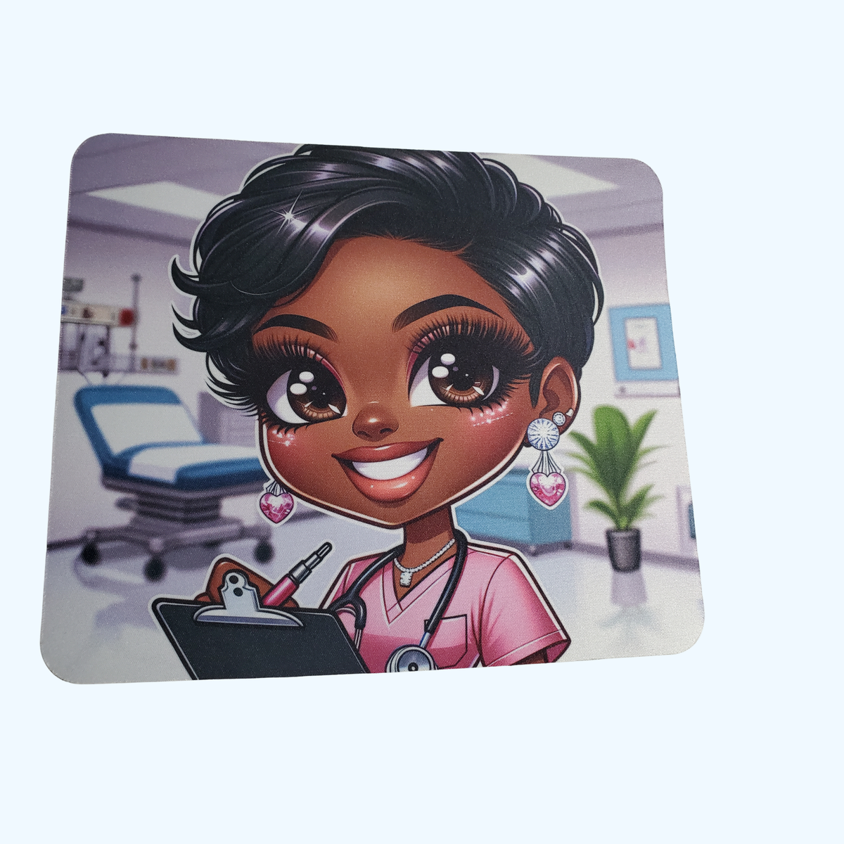 Nurse Mouse Pad | Healthcare Professional Desk Accessory | Nursing Office Mouse Pad