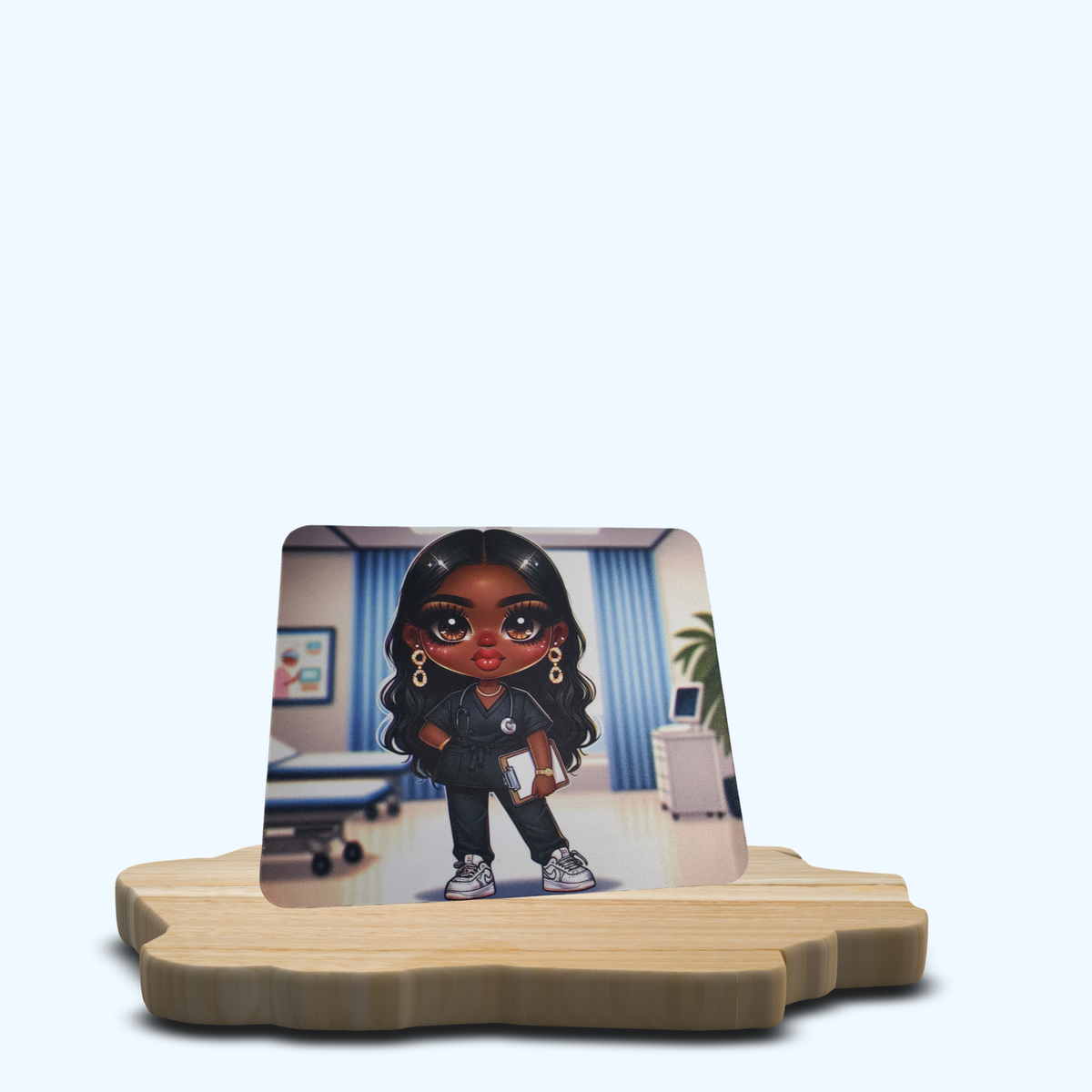 Nurse Mouse Pad | Healthcare Professional Desk Accessory | Nursing Office Mouse Pad