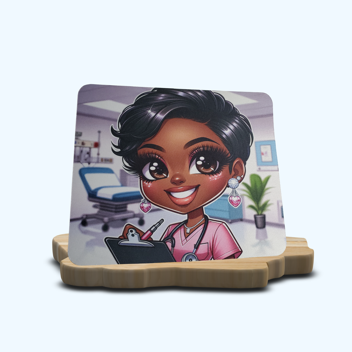 Nurse Mouse Pad | Healthcare Professional Desk Accessory | Nursing Office Mouse Pad