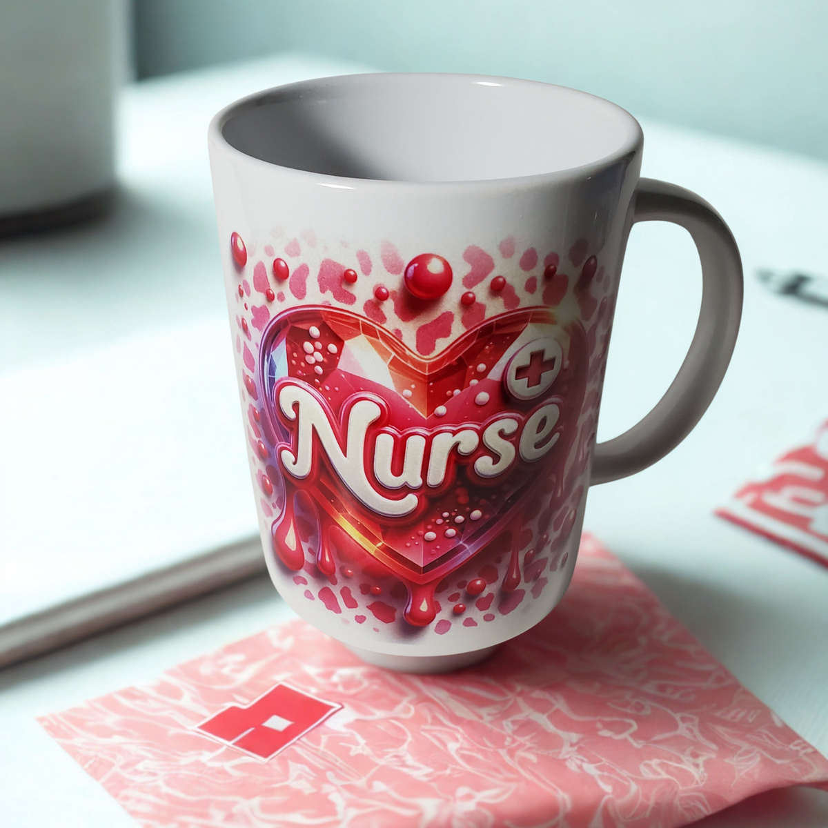 Nurse Ceramic Mug | Coffee Mug for Nurses | RN Appreciation Gift Mug