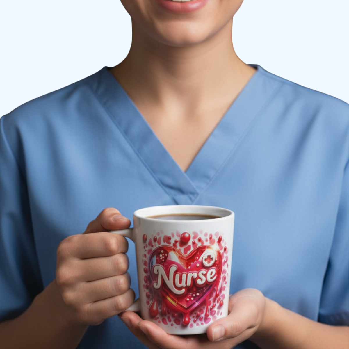 Nurse Ceramic Mug | Coffee Mug for Nurses | RN Appreciation Gift Mug