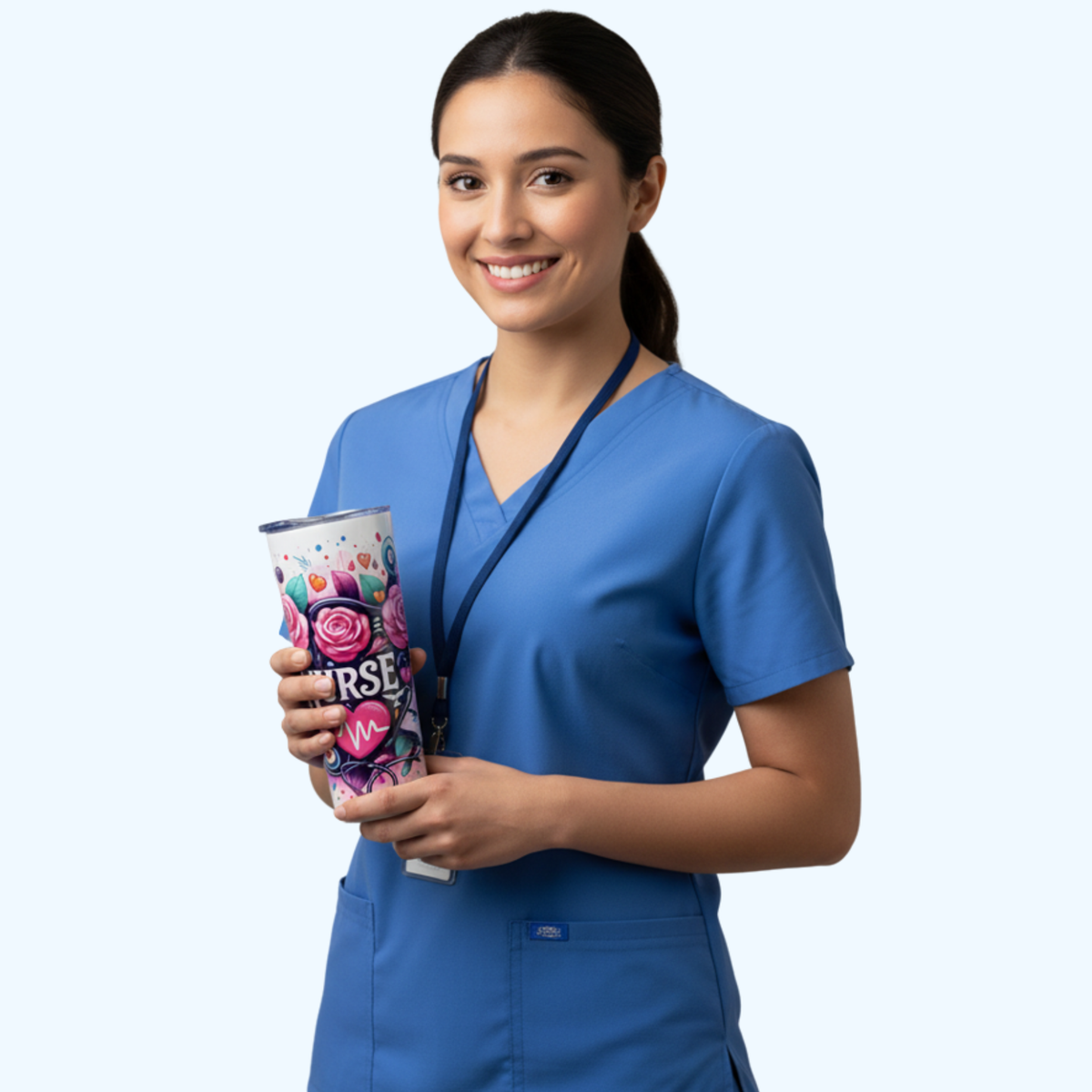 Nurse Tumbler – Insulated Stainless Steel Travel Cup for Nurses