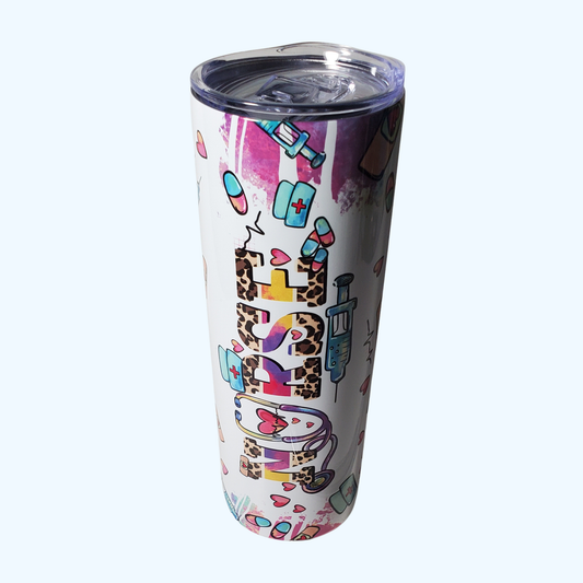 Nurse Tumbler | Insulated Travel Mug Gift for Nurses