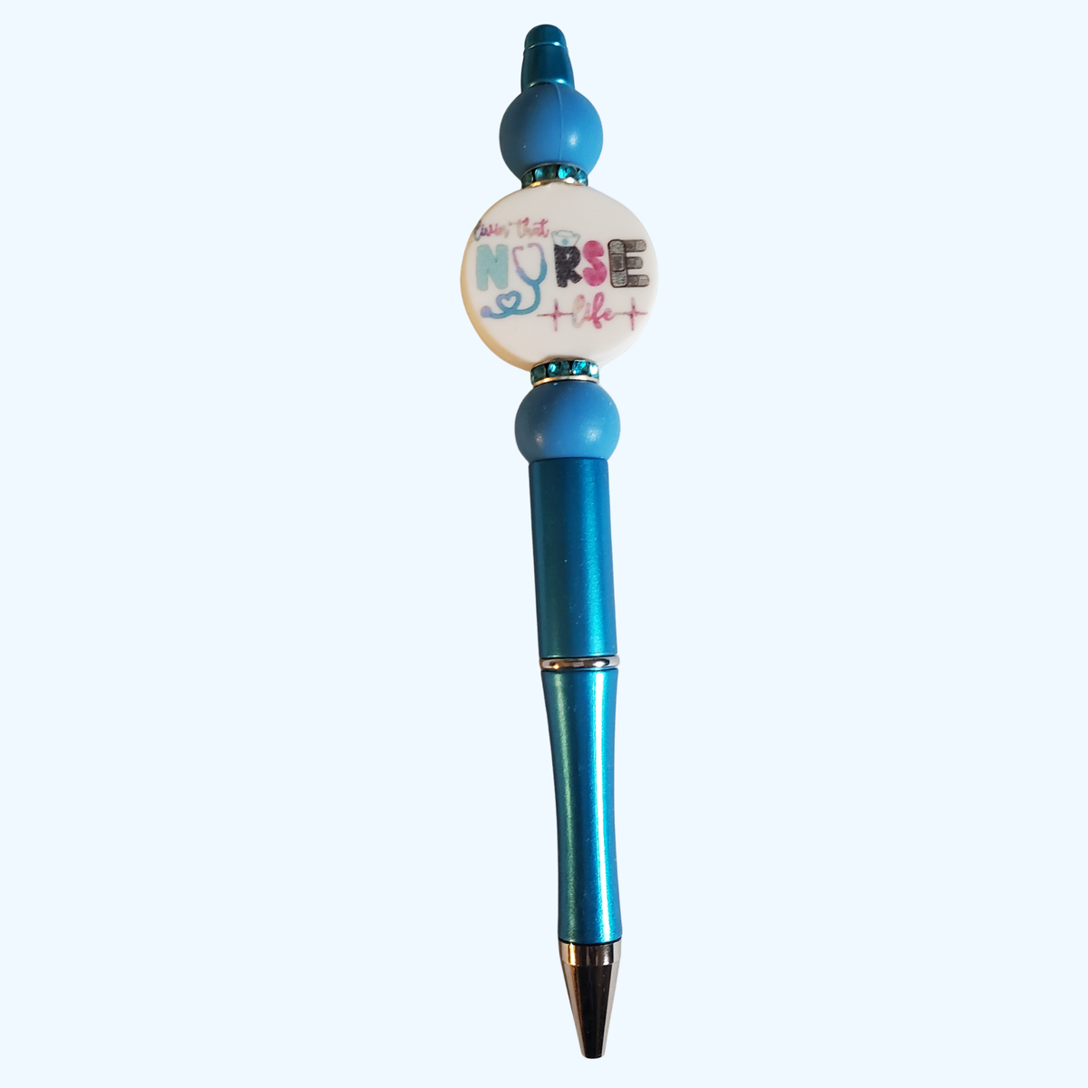 Beaded Pens for Nurses – Nurse Gift, Nursing Pen, Cute Beaded Ballpoint Pen, Nurse Appreciation Gift