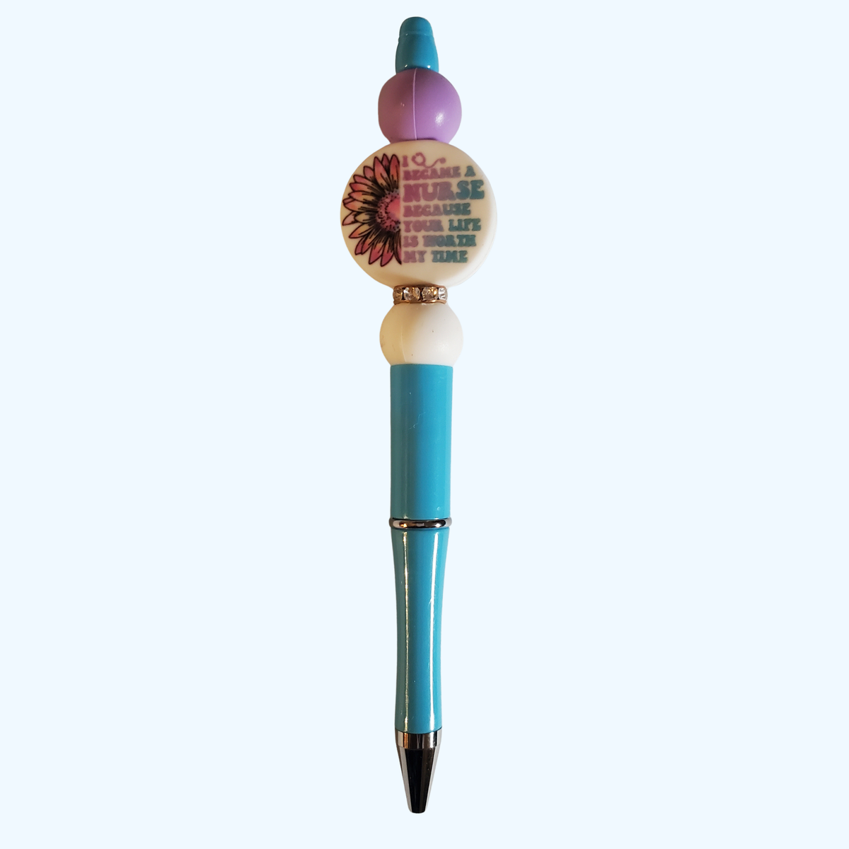 Beaded Pens for Nurses – Nurse Gift, Nursing Pen, Cute Beaded Ballpoint Pen, Nurse Appreciation Gift