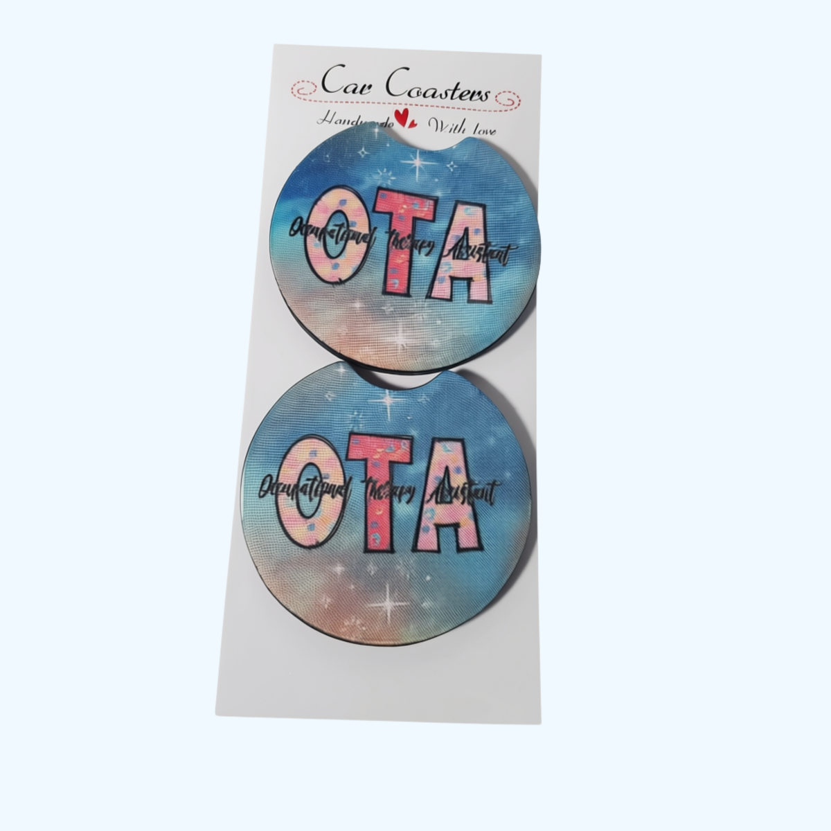 Occupational Therapy Assistant Car Coaster – 2.75" Neoprene Cup Holder Coaster