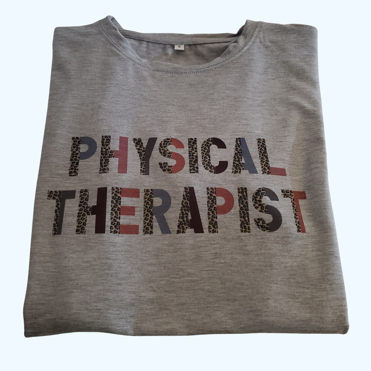 Physical Therapist Crew Neck T-Shirt – PT Shirt, Physical Therapy Apparel, Therapist Gift