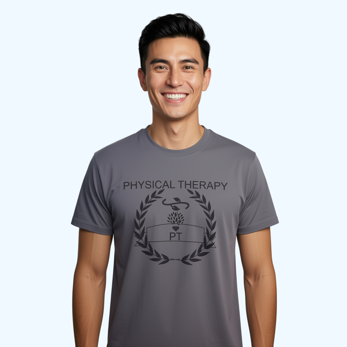 Physical Therapy Gildan Ultra Cotton T-Shirt – Charcoal PT Shirt