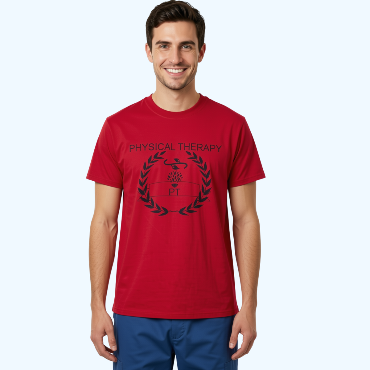 Physical Therapy Gildan Ultra Cotton T-Shirt – Cardinal Red PT Shirt