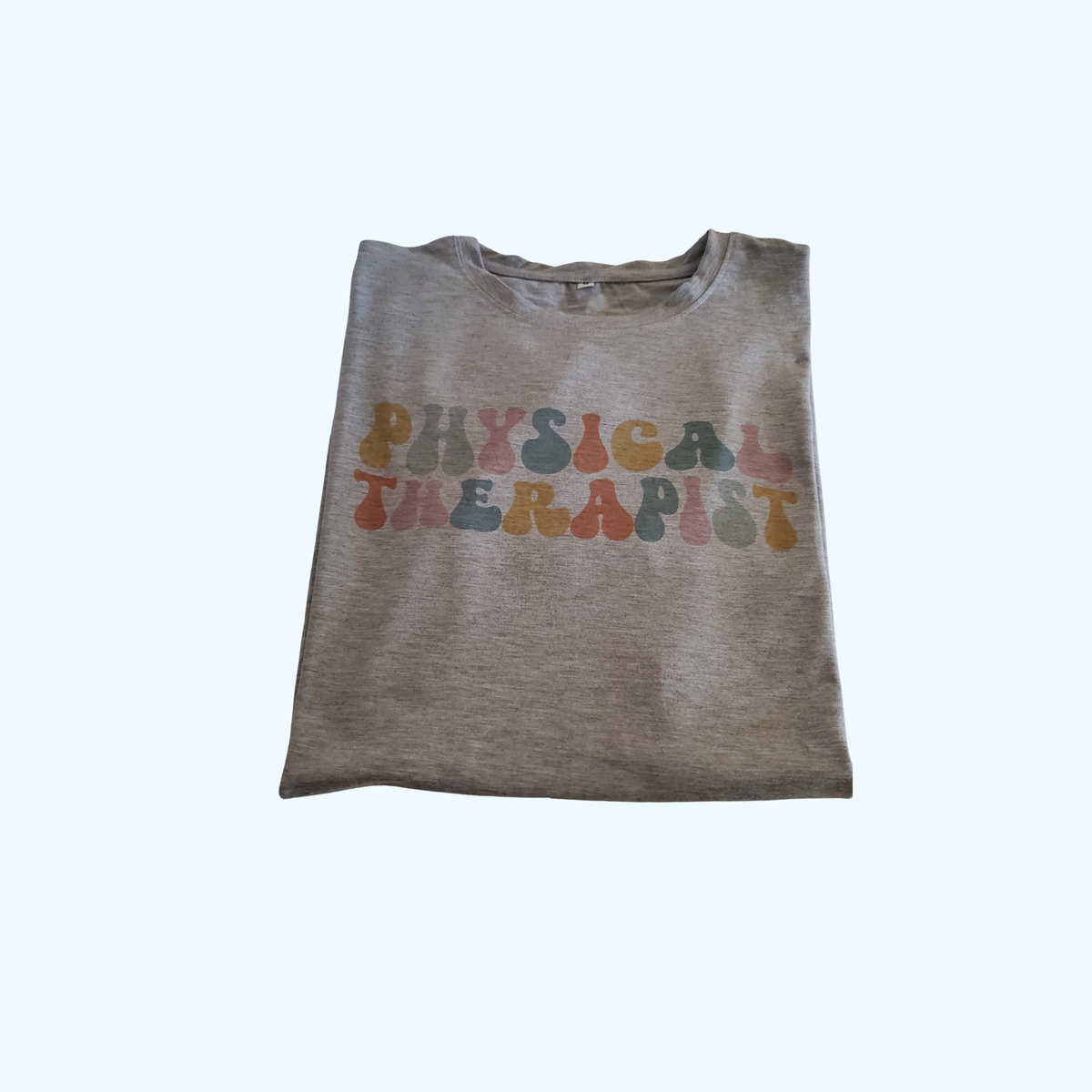 Physical Therapist Crew Neck T-Shirt – PT Shirt, Physical Therapy Apparel, Therapist Gift