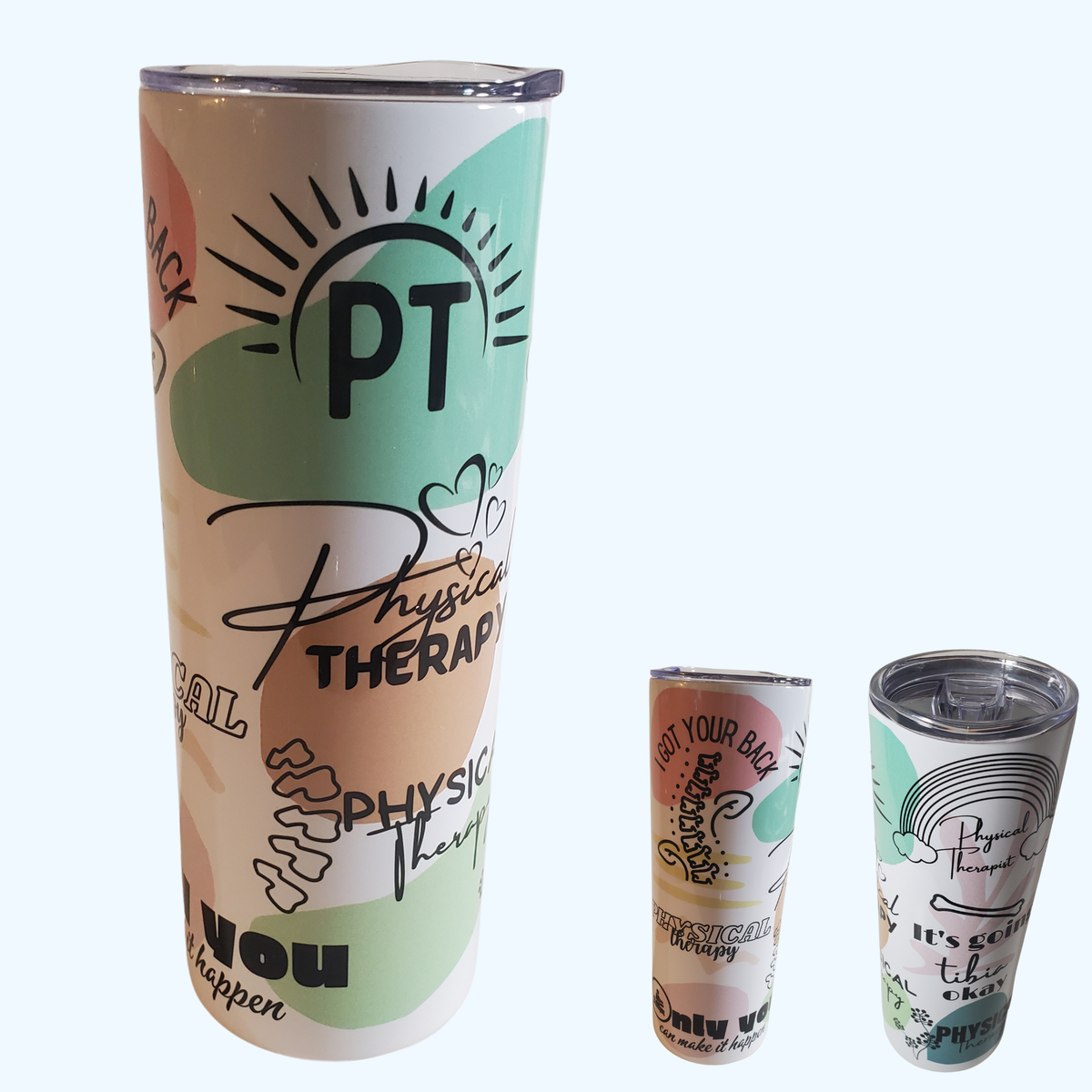 Physical Therapy "I Got Your Back" 20 oz Tumbler – Stainless Steel Insulated Travel Mug