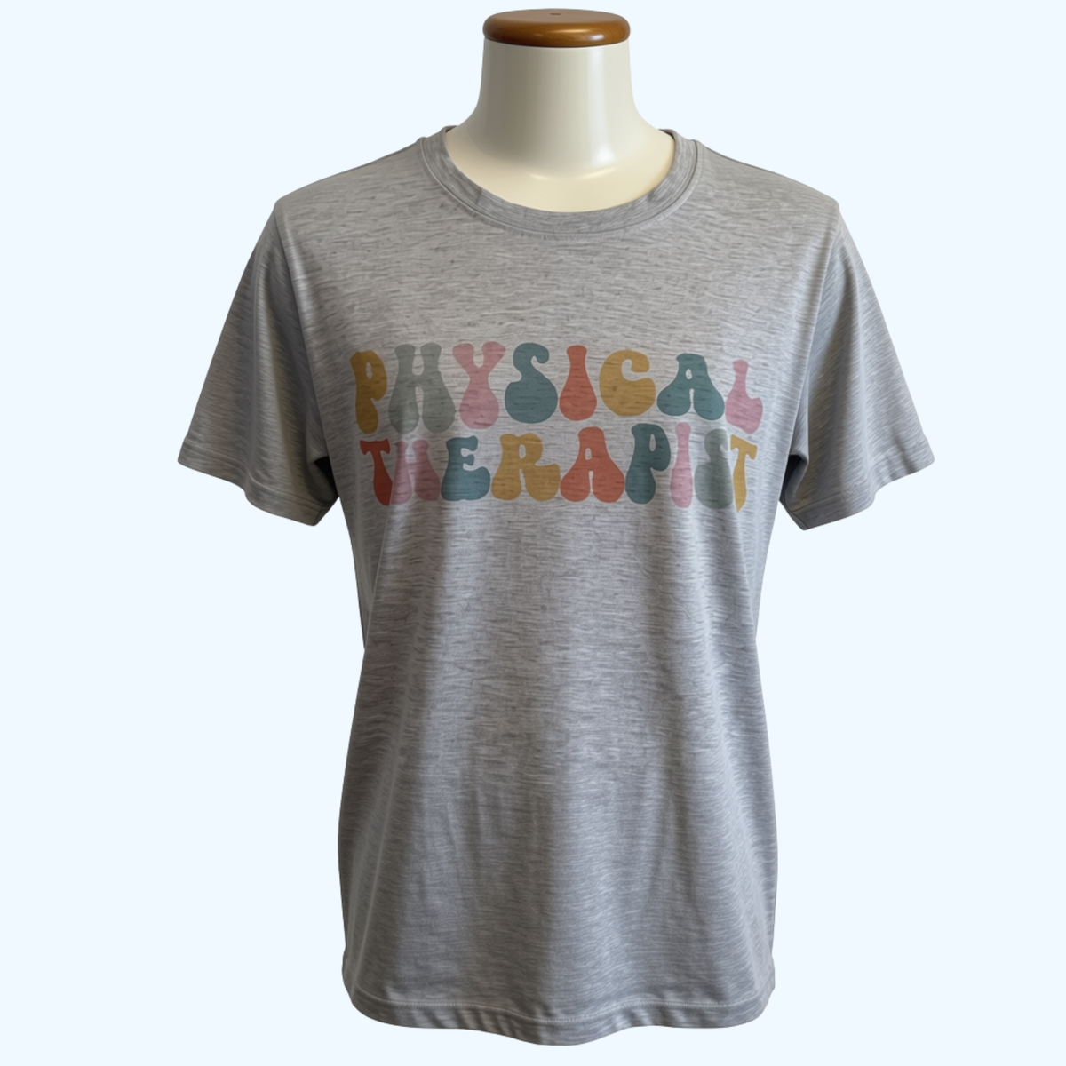 Physical Therapist Crew Neck T-Shirt – PT Shirt, Physical Therapy Apparel, Therapist Gift