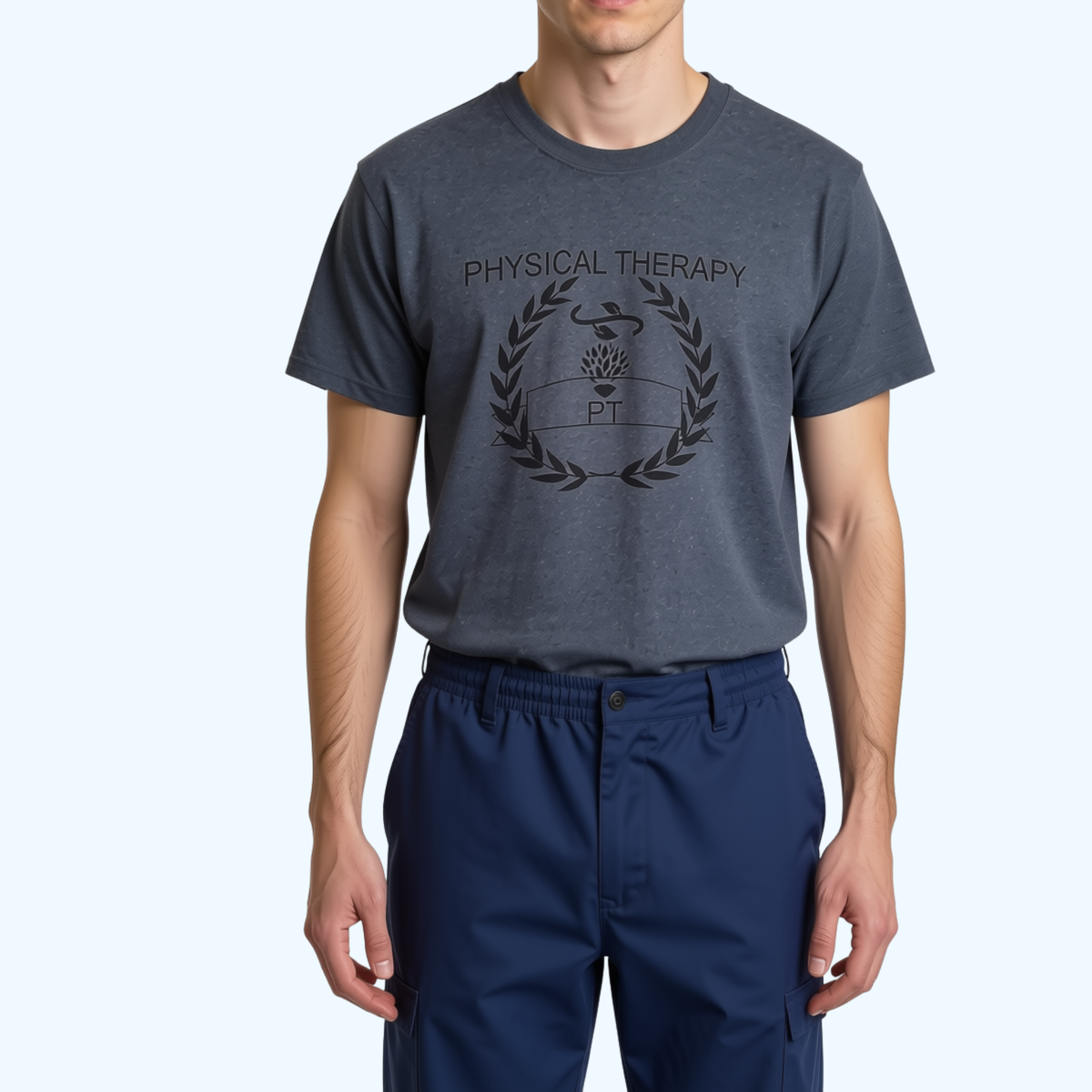 Physical Therapy Gildan Ultra Cotton T-Shirt – Dark Heather PT Shirt