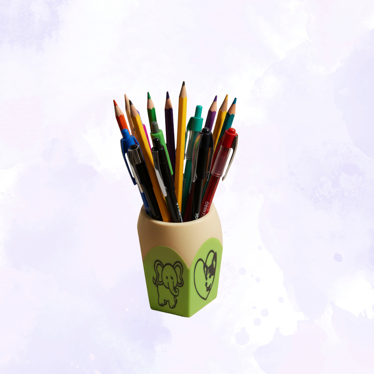 Pencil-Shaped Desk Organizer – Pen Holder for Office & Study Desk