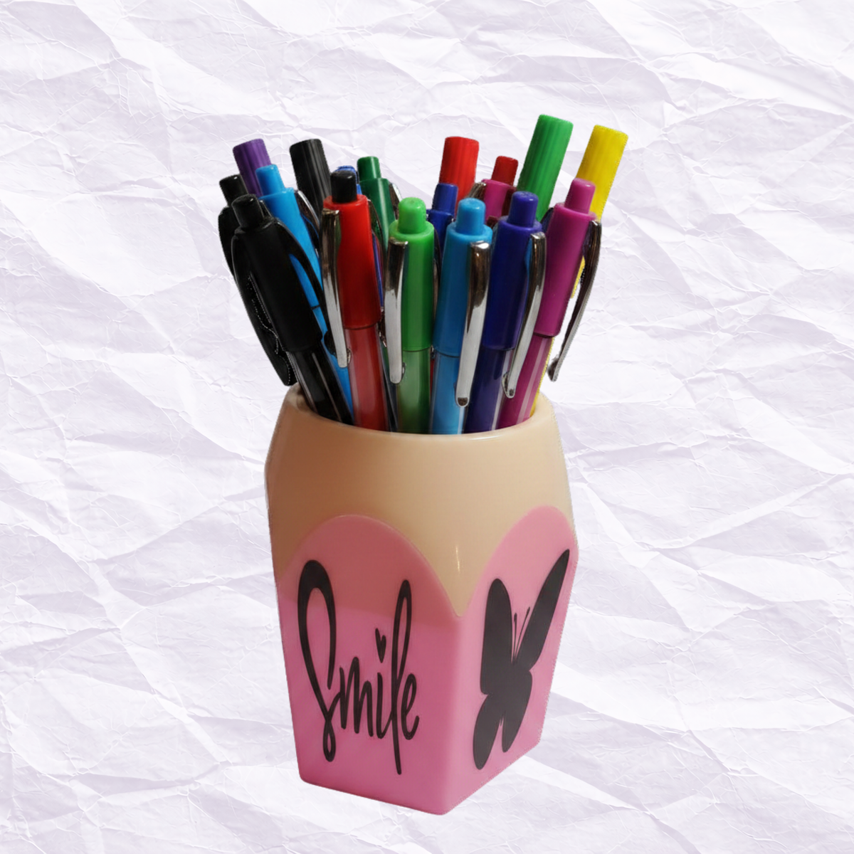 Pencil-Shaped Desk Organizer – Pen Holder for Office & Study Desk