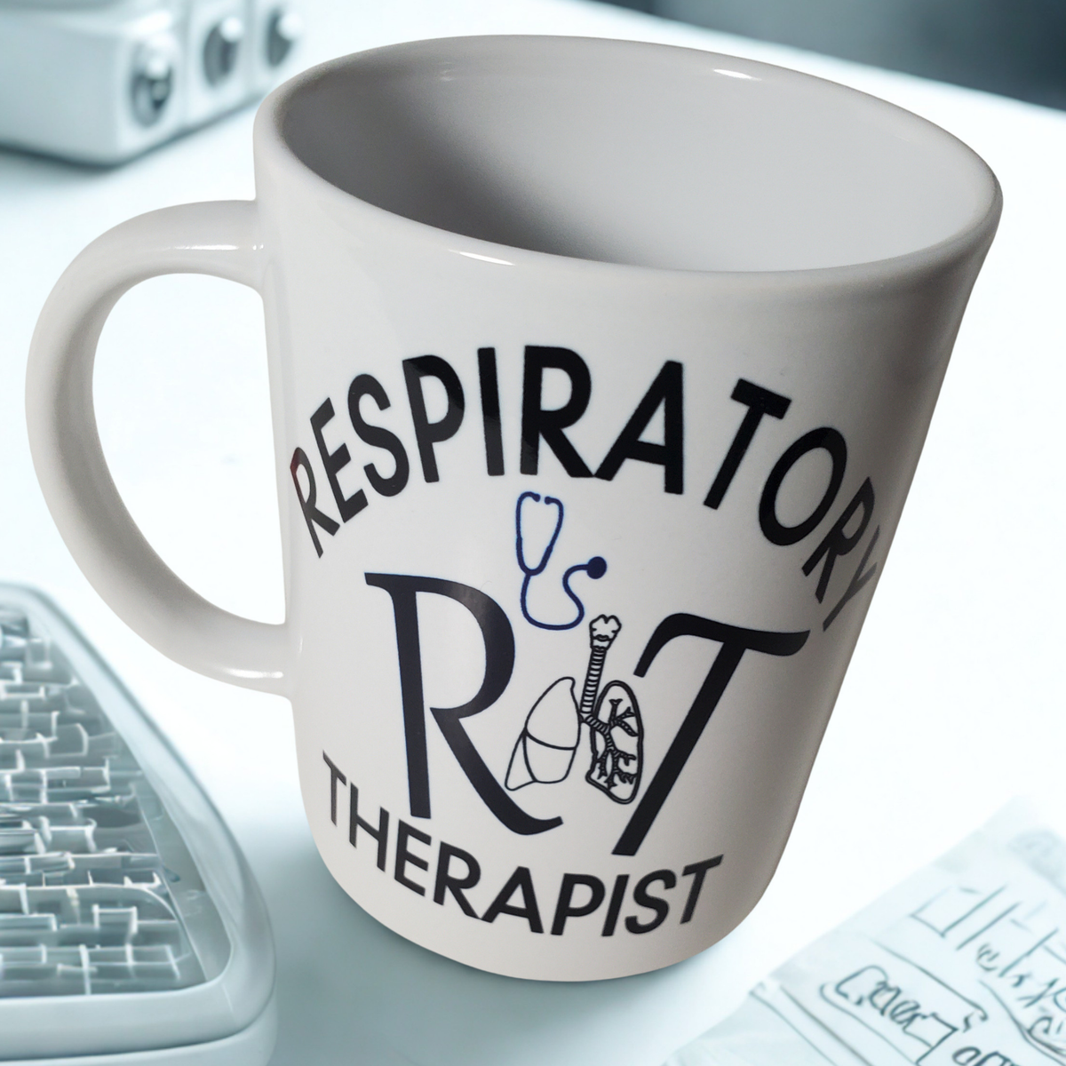 Respiratory Therapist Ceramic Mug – 15 oz
