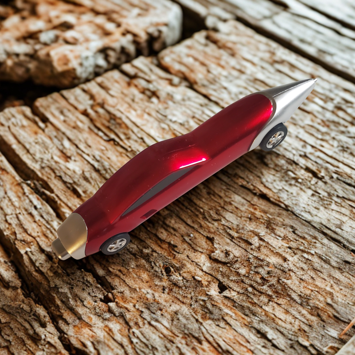 Car Shape Retractable Ballpoint Pen, 1.0mm Ergonomic Writing Pen, Cute Auto-Themed Stationery