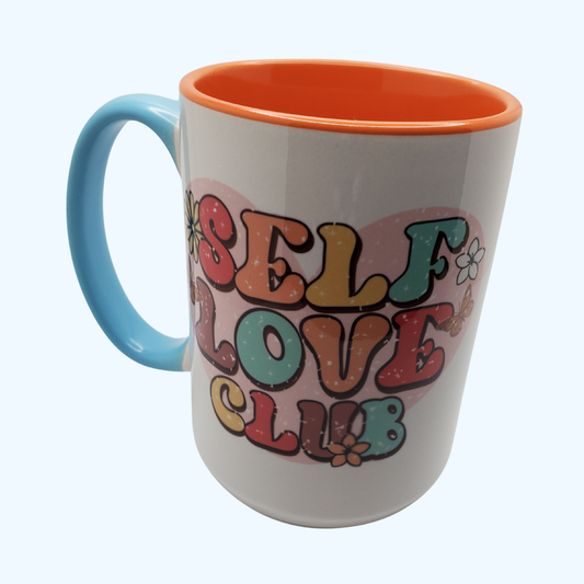 Self-Love Gift Mug | Positive Mindset 15 oz Ceramic Cup