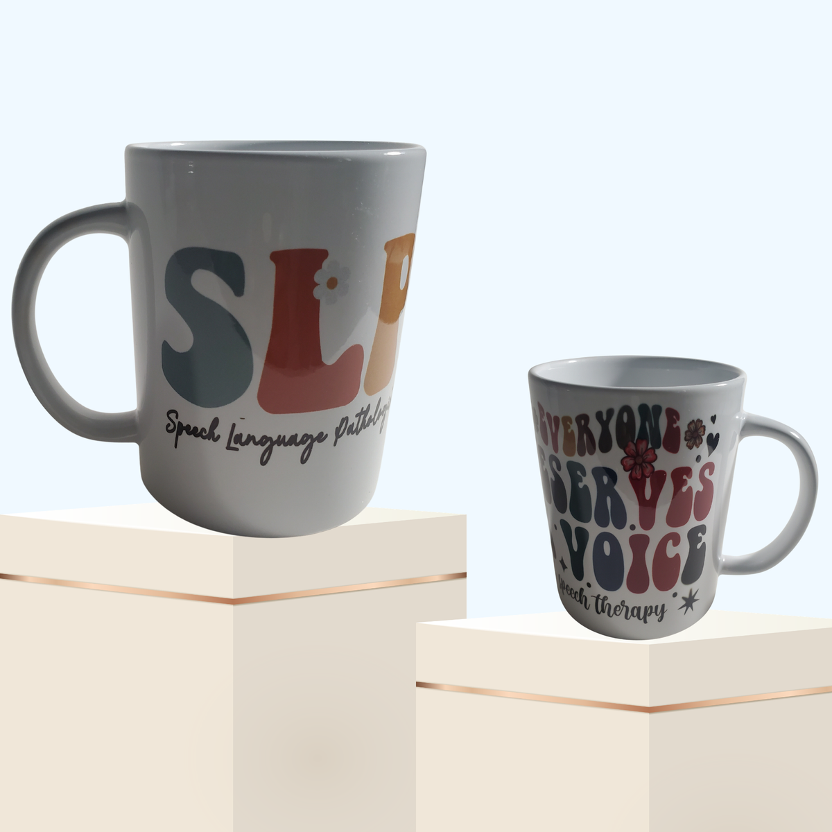SLP Coffee Mug | 15 oz Ceramic Mug for Speech Therapists