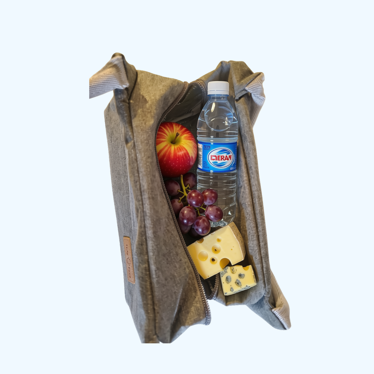 Waterproof Aluminum Foil Insulated Lunch Bag – Reusable Leakproof Lunch Tote | 11 x 7.5 x 6 Inches