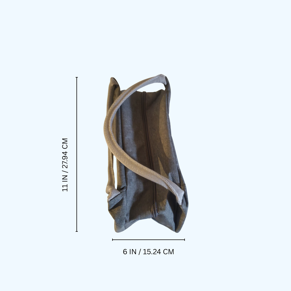 Waterproof Aluminum Foil Insulated Lunch Bag – Reusable Leakproof Lunch Tote | 11 x 7.5 x 6 Inches