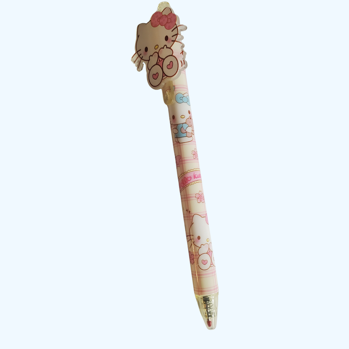 Sanrio Series Cute Ballpoint Pens, Retractable Signature Pens, Cartoon Character Pens