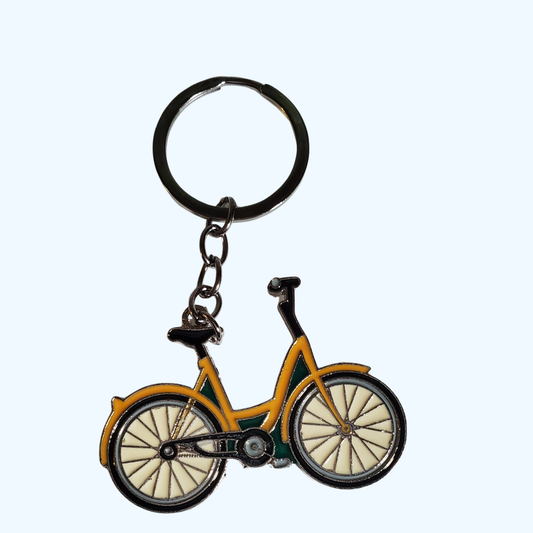 Cycle Charm Keychain – Bicycle Keychain & Cycling Gift Product Description
