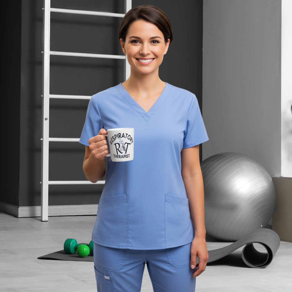 Respiratory Therapist Ceramic Mug – 15 oz