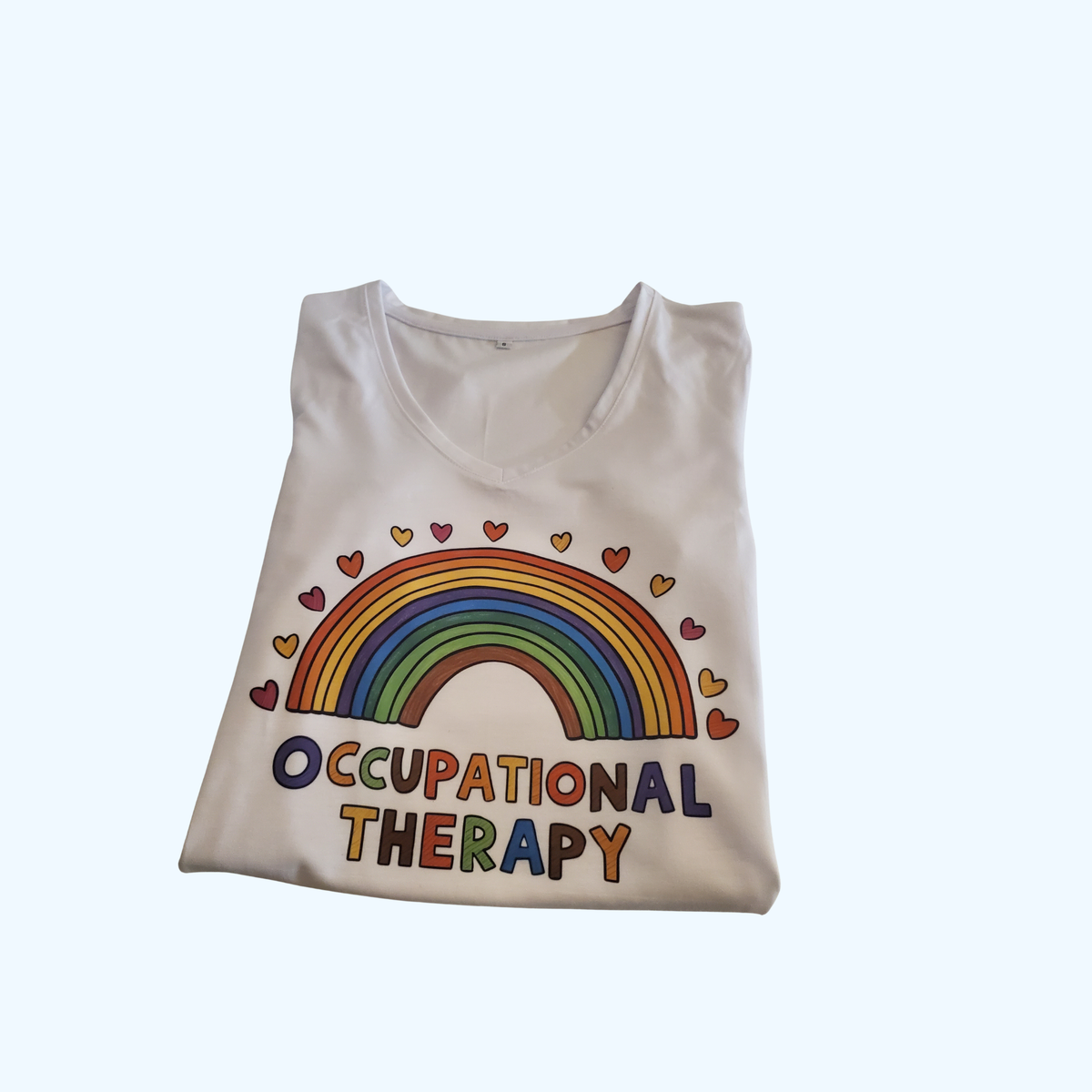 Occupational Therapy V-Neck T-Shirt – OT Therapist Shirt, Occupational Therapist Gift